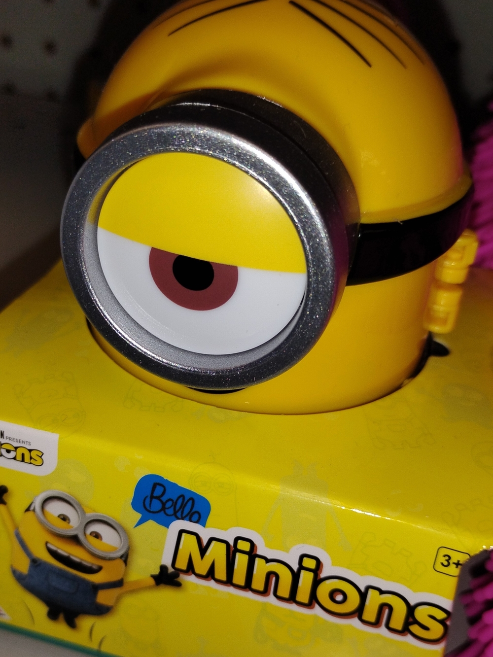 Minions Yellow One-Eye Toy Figure